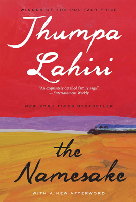 The Namesake by Jhumpa Lahiri book cover