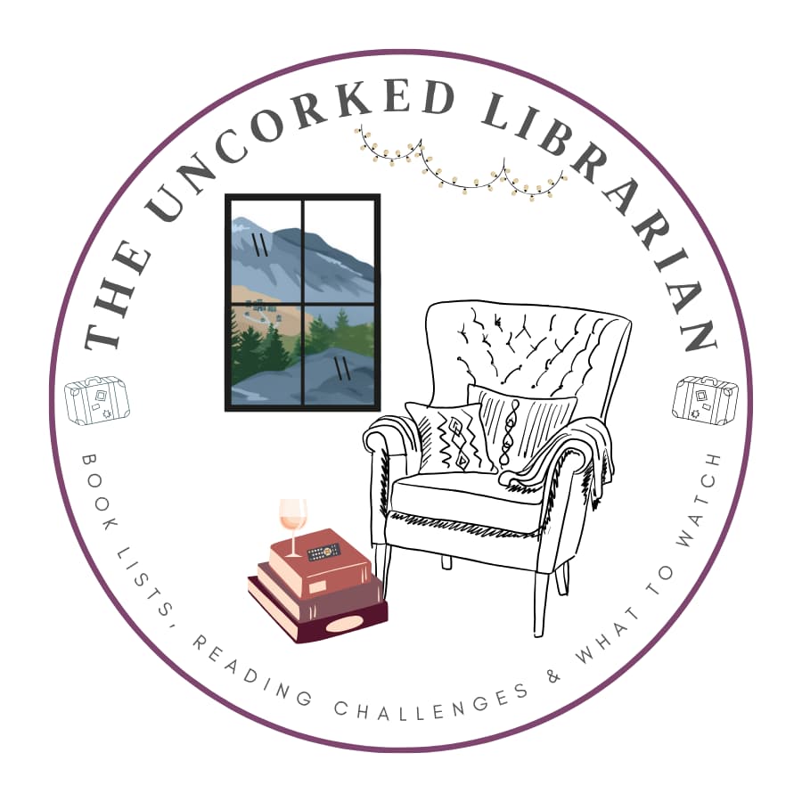 The Uncorked Librarian icon logo
